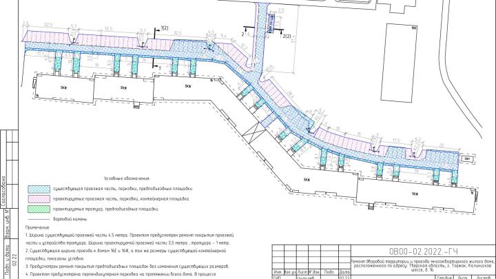 Поперечный профиль дорожной одежды
