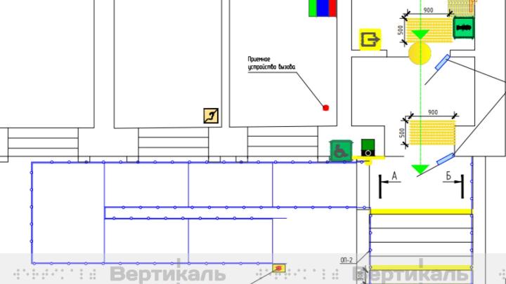 Адаптация входной группы для инвалидов-колясочников