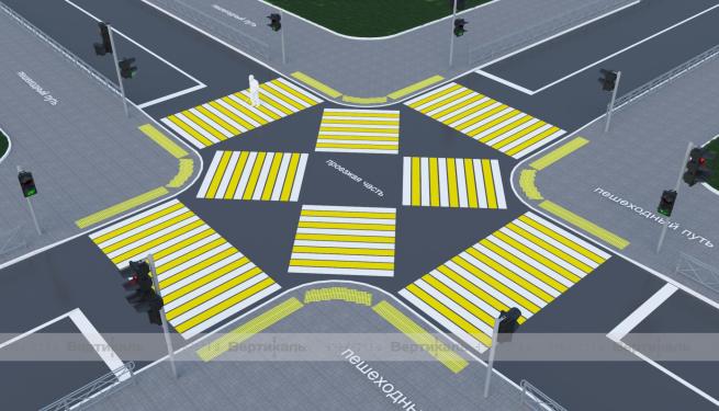 Проектирование пешеходных переходов