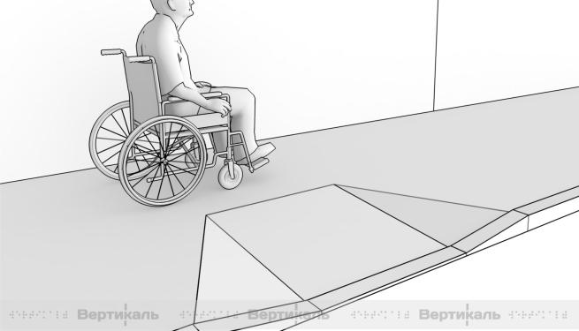 Адаптация уличных элементов остановки для инвалидов-колясочников