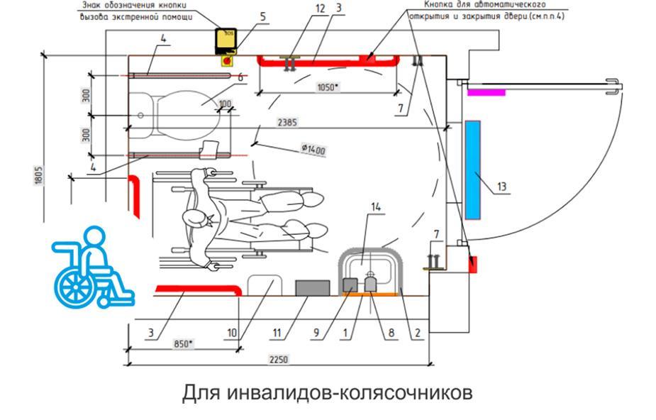 Для инвалидов-колясочников