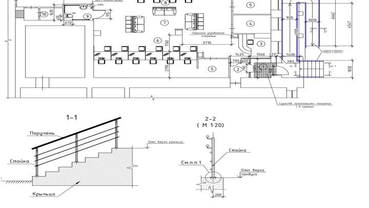 План схема для МГН