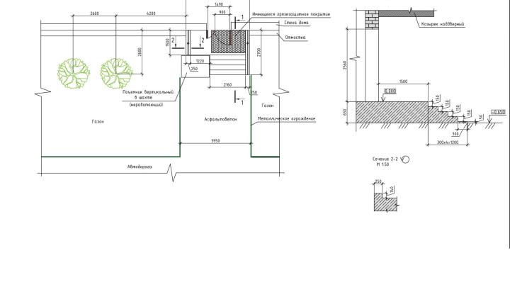 Обмерный план
