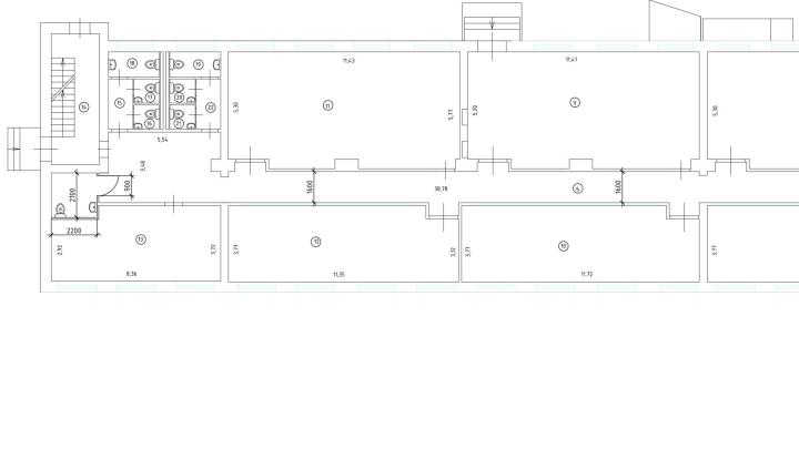 План 1-го этажа