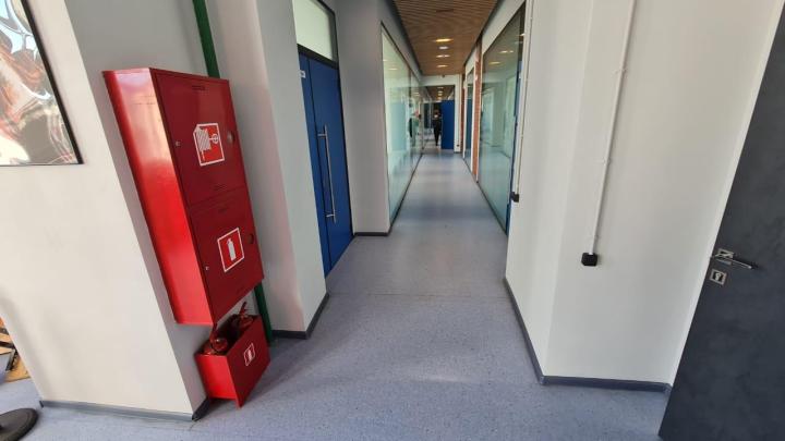 Коридоры учебного заведения