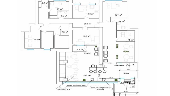 Обмерный план помещения