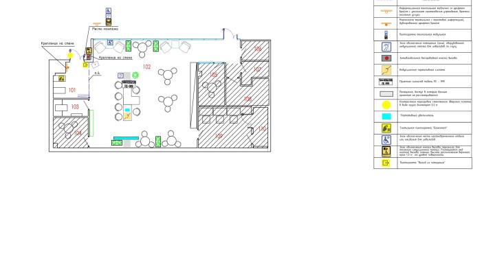 План схема для МГН