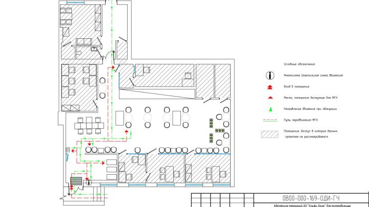 План-схема Банка