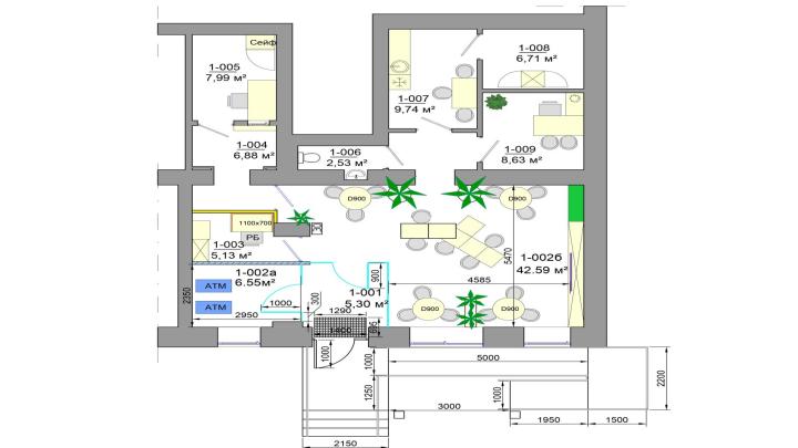 План-схема МГН