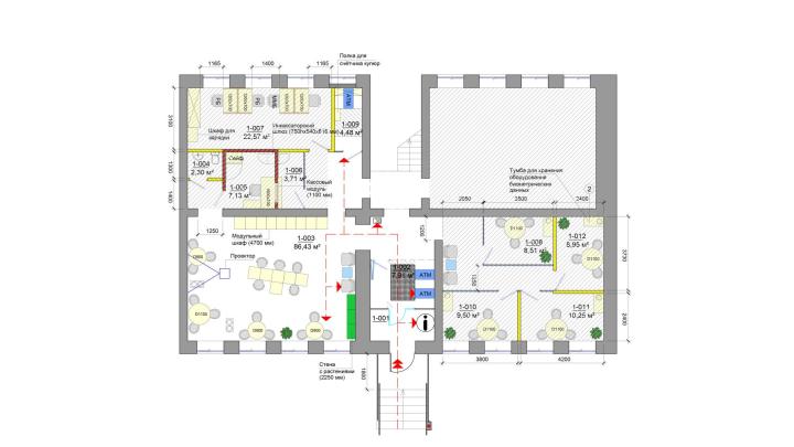 План внутренней планировки