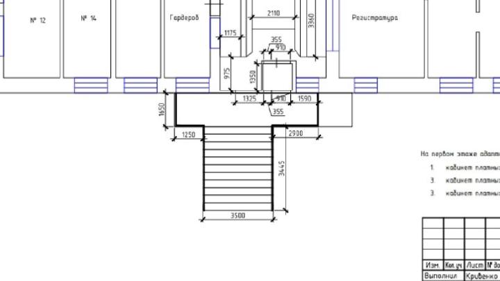 Мероприятия по обеспечению доступа инвалидов - Обменрный план помещений цокольного этажа