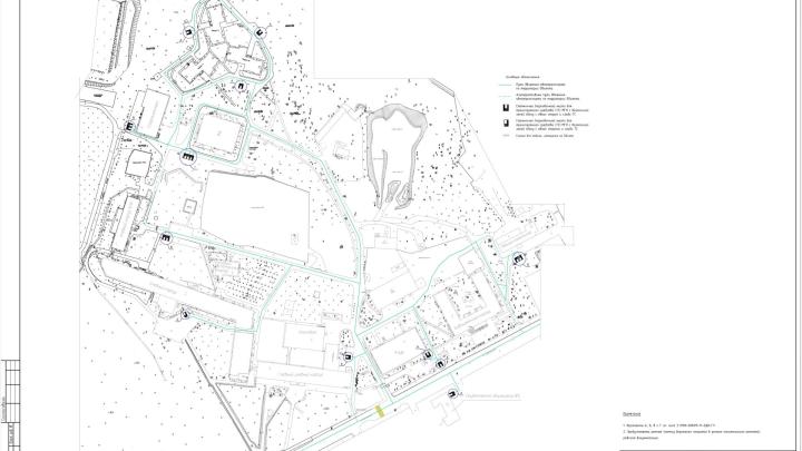 Эскиз размещения парковочных мест для инвалидов на территории Московского государственного института культуры