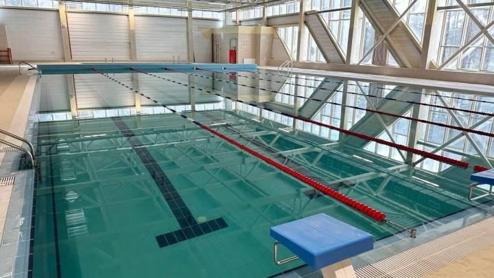 Адаптируемый бассейн ФОК'а согласно разработанному проекту создания доступной среды