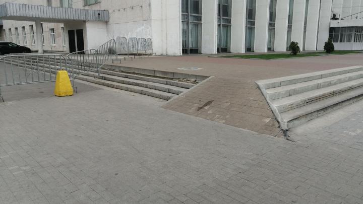 Исследование территории МБУ ДК «Моторостроитель» ГО г. Уфы РБ на предмет доступности для инвалидов