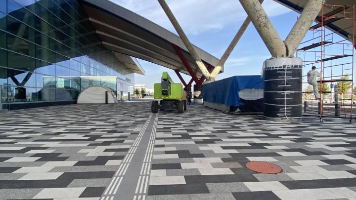 Территория аэропорта