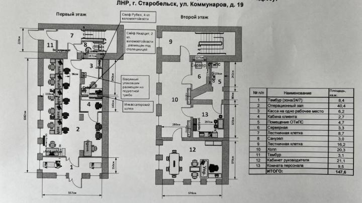 Схема-план эвакуации отделения