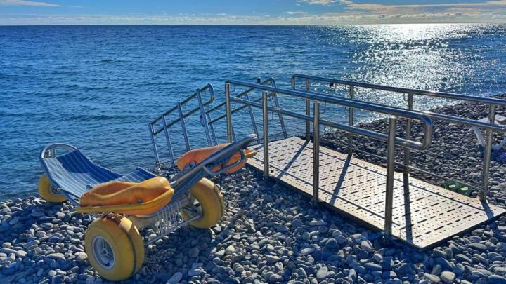 Пандус для захода в воду