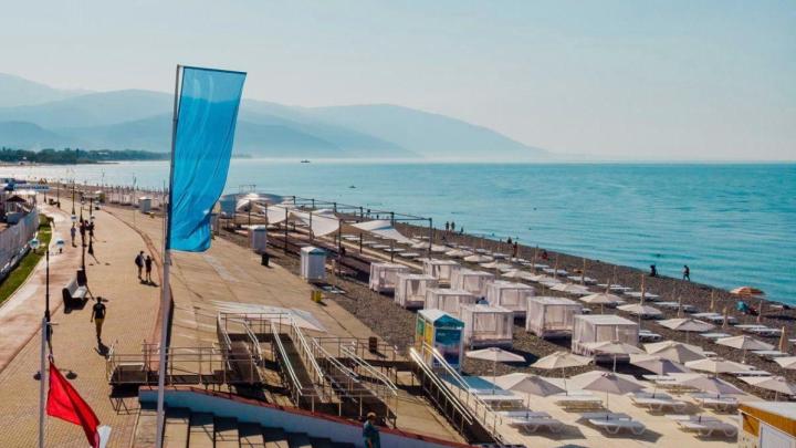 Территория пляжа «Бархатные сезоны» г. Сочи