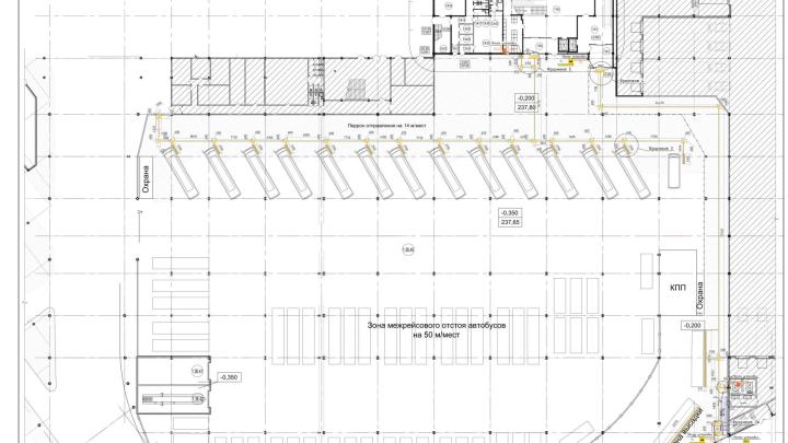 Схема расположения тактильно-визуальных и тактильных наземных указателей