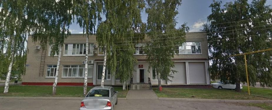 Входная группа центра занятости в г. Уварово