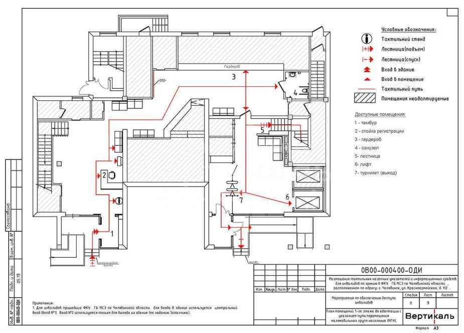 Пути движения и эвакуации должны быть спланированы еще на этапе проектирования