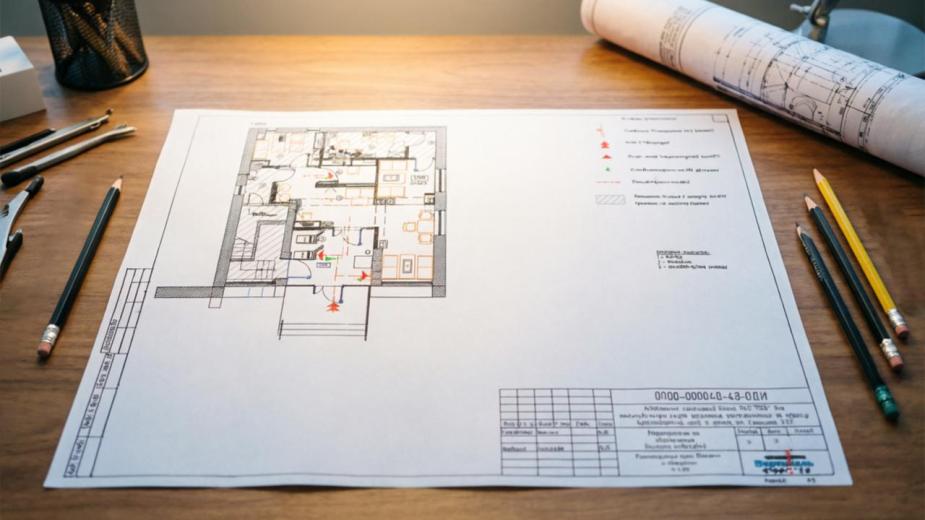 Навигационные таблички в отделении продублированы рельефным шрифтом Брайля